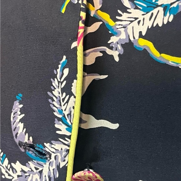 5 à 7 Floral Black Women's Top - Picture 6 of 10